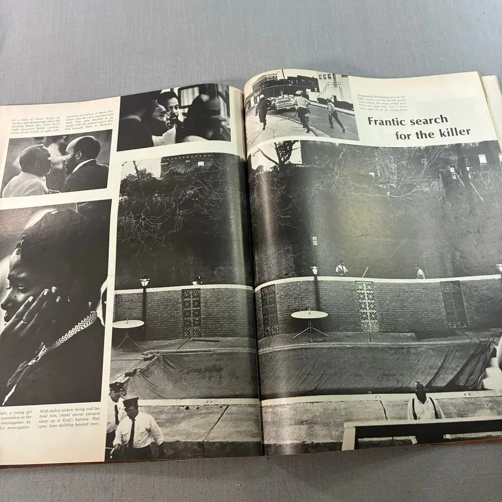 Vintage 1968 LIFE Magazine Martin Luther King MLK Assassination See Descr